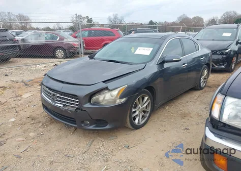 2009 Nissan Maxima 3.5 Sv from USA, damaged, VIN 1N4AA51E19C802325